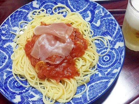 家イタリアン☆フレッシュトマトソースのパスタ